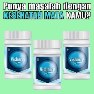 BBM-3 BOTOL Kapsul Herbal VISBERRY kesehatan Mata mulai RABUN