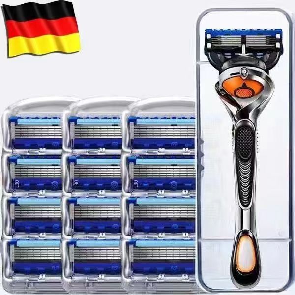 Gilette 12 blades for free Geely Shun 5-layer razor blade imported from ...