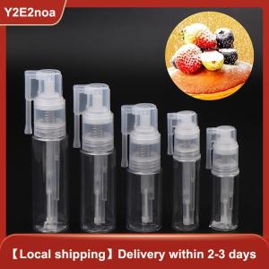 【Y2E2noa】 18 25 35 50 60ML Glitter Duster Spray Bottle Empty Refillable Portable Dry Powder Spray Bottles For Cake Decorating Fondant