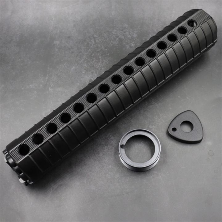 Black 12inch Nylon Old Principal Handguard for M4/AR15/M16/JM Gen.9 Toy ...