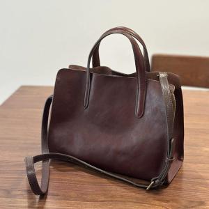 2026 new handbag for women with top layer cowhide womens casual versatile tote bag small leather shoulder crossbody bag