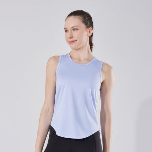 Lulu New Outdoor Sports Quick-Dry Vest Women Professional Fitness Loose Breathable Yoga Sleeveless Top