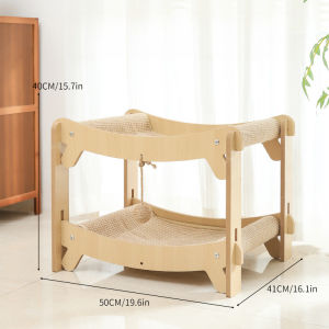 Multi Layer Cat Bed Stackable Design Sisal Scratching Pad Wear Proof Climbing Frame Scratching Board