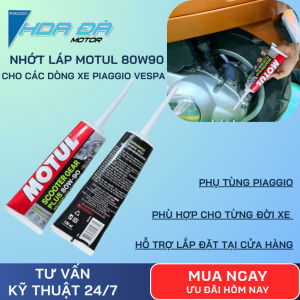 Nhớt Láp/ Nhớt Hộp Số/ Dầu Láp/ Dầu Hộp Số Chính Hãng Motul Scooter Gear Plus 80W-90 120ml Cho Xe Piaggio Vespa