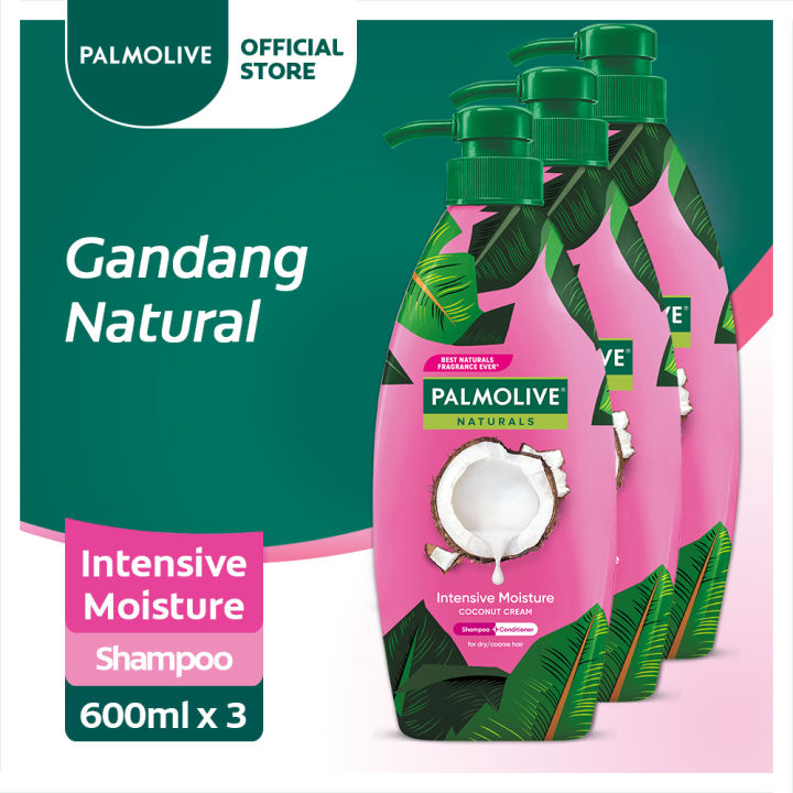 Palmolive Naturals Shampoo 600ml Pump, Pack of 3 | Lazada PH