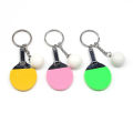 SUHUA for Boys Mini Badminton Bowling 7 Color Pendant Table Tennis Racket Ping Pong Key Ring Table Tennis Keychain Sports Keyring. 