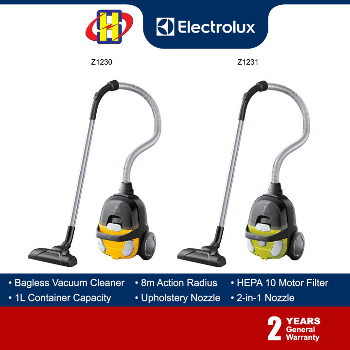 Electrolux CompactGo Vacuum Cleaners (1.5kW/1.6kW) HEPA 10 Filter Upholstery Nozzle 2in1