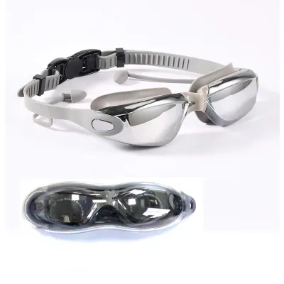 🔝 Original Swimming Goggles Professional HD Anti Fog Waterproof 100% UV Adjustable Glasses For Kids Adult Men Women Diving Water Sports Competiton Eyewear