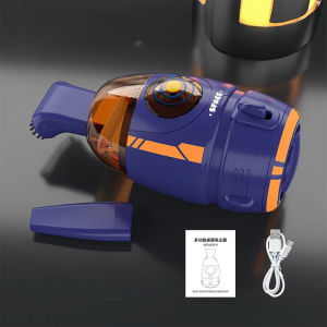 2024 New Rocket-Styled Electric Desktop Vacuum Cleaner Starts Noise Reduction Motor 1000PA Quick Cleaner With One Button