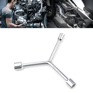 Triangular Socket Wrench Ergonomic Wrench High Hardness Maintenance Tool Wrench with 3Prongs Comfort and