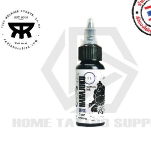 HARAJUGU สีสักหมึกสัก ฮาราจูกุ สีดำ ขนาด 8 ออนซ์ 1 ออนช์และแบ่ง 10 มิลลิลิตร