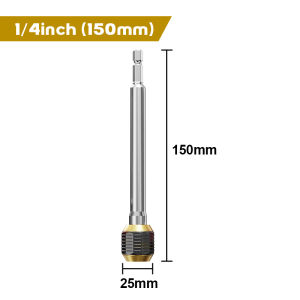 60mm Big Head Pop-up Hexagon Shank Quick Change Joint Hand Electric Drill Three-Claw to 1/4 Hexagon Self-Locking