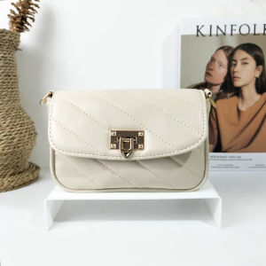Tas selempang wanita tali panjang kulit sintetis shoulder bag cewek tas kecil minimalis fashion