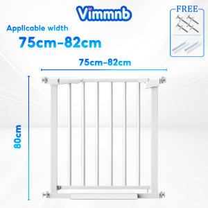 【Newly upgraded】Safety Gate Fence Barrier Guard for Dog Pet Baby Child Stairs Sturdy Adjustable Fence Baby Door Dog Gate Barrier Indoor 樓梯圍欄