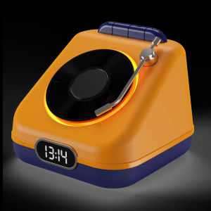 New Design PortablePlayer Classic Retro Wireless Bluetooth Speakers Stereo Heavy Bass Bedroom Sleeping White Noise Sound