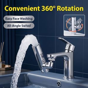 720° Universal Tap Extender | 3-Mode Waterfall Aerator | Anti-Splash Kitchen & Bathroom Fit