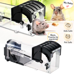 BERGARANSI TaffHOME Jebakan Perangkap Tikus Ampuh Mouse Trap Cage HU2050