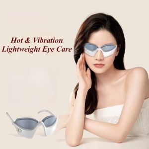 NO4 PANDA Heat Compress Eye Massager Micro-vibration EMS Eye Massage Equipment Personal Care Device Remove Dark Circles Eye Beauty Instrument Eye Relax
