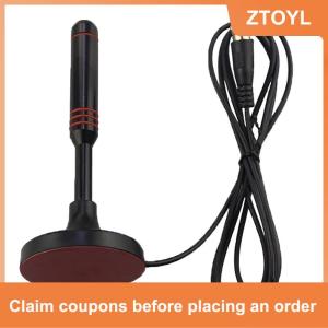 【ZTOYL】 TV kỹ thuật Số ăng ten thu tín hiệu khuếch đại Coax Cáp HDTV Ăng ten DVB-T DVB-T2 DAB Bộ chuyển đổi ăng ten trong nhà