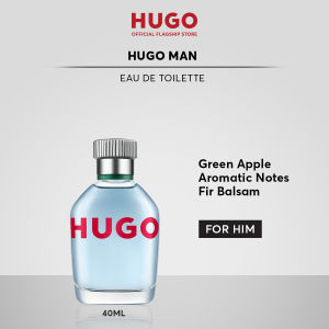 HUGO Man Eau De Toilette For Men - Green Apple Aromatic Notes Fir Balsam - Aromatic Fruity  Perfume | by HUGO BOSS Fragrances