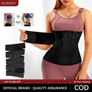 GUKOO Quick Snatch Bandage Wrap Women Body Shaper Slimming Tummy Wrap Belt Invisible Strap Waist Trainer Tape Adjustable Corset