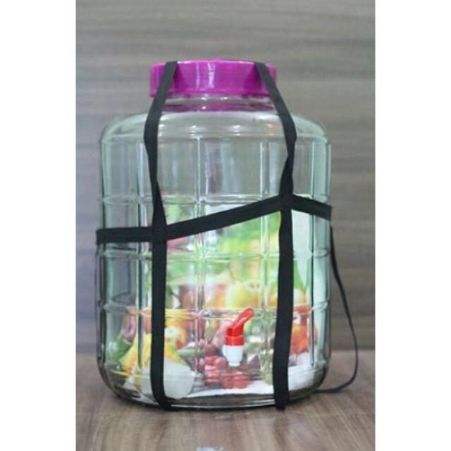 bình thủy tinh ngâm rượu 3L 5L 8L 10L 20L 35L có quai sách f | Lazada.vn