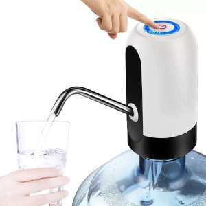 NKSHOP09 เครื่องกดน้ําดื่ม อัตโนมัติ ที่กดน้ําอัตโนมัติ ที่กดน้ําจากถัง Automatic Water Dispenser เครื่องปั๊มน้ําแบบสมาร์ทไร้สายอัจฉริยะ ชาร์จแบตได้ด้ว