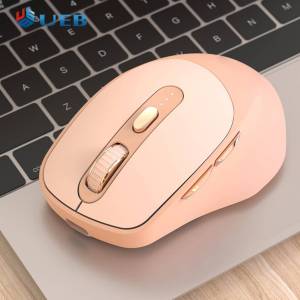2.4GHz chuột chơi Game Văn phòng 6 phím 4000DPI USB chuột laptop Bluetooth tương thích 500mAh Type-C sạc hiển thị điện cho máy tính