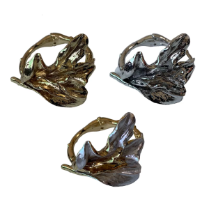 Hai giai điệu hoa tulip men Bangle vật liệu hợp kim mạnh mẽ thường để dịp trang trọng phụ kiện