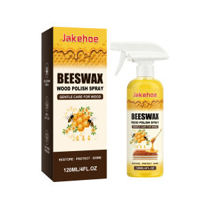 Jakehoe Beeswax Wood Polishing Spray Wood Furniture Flooring Daily Care Polishing