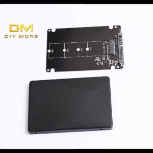 WH Diiymore NGFF to SATA3 Adapter Board M.2 Hard Drive Solid State SSD to SATA Agreement Adapter Card Computer Hard Drive Built-in Box