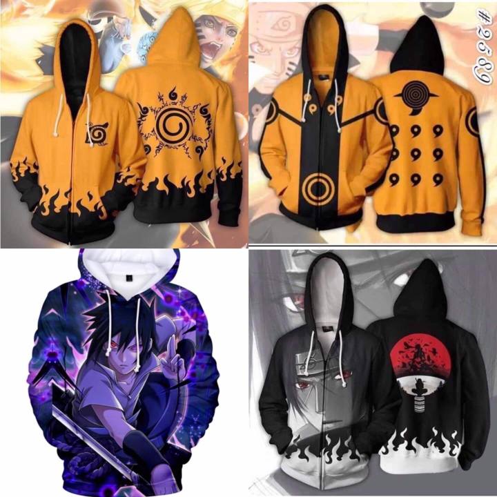 The latest children's Naruto hooded sweater children's Naruto Nei Moeko  Kakashi pullover teenage boy clothes 4-14T - AliExpress