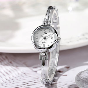 Stylish and versatile small-dial steel-band bracelet watch for women with a sophisticated and minimalist design perfect for students