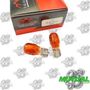 BOHLAM BOLAM SEN SEIN KUNING 12V 10W LAMPU SEN 1 KOTAK 50 PCS SPAREPART TAKAYAMA