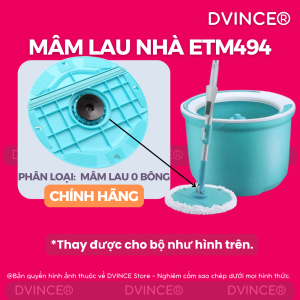 Mâm xoay thay thế cây lau nhà LocknLock ETM494 - Phụ kiện thay thế
