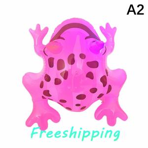 baoxue Phát sáng Inflatable màu xanh lá cây nảy ếch cóc Ballon rừng động vật đồ chơi vui trẻ em bên món quà sinh nhật trang trí đám cưới