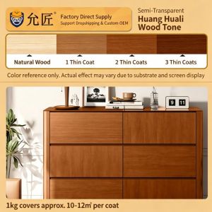 Outdoor Wood Wax Oil Waterproof Anti‑Corrosion Wood Finish for Deck Fence Wooden Furniture Anti anay bukbok treatment for wood preservative Liquid