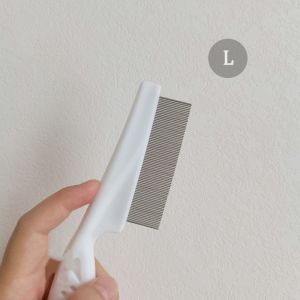 Pet Flea Tick Comb Pet Care Grooming Cat Hair Brush Flea Removal Massage  Stainless Steel Comb