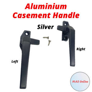 Premium Solid 608 Aluminium Window Handle / Pemegang Cermin Tingkap Kaca Casement Window Handle Casement Handle Lock CH-608 DIY Home Improvement