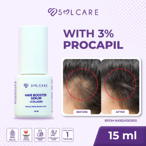 Solcare Hair Booster Serum + Collagen - Melebatkan & Memperkuat Akar Rambut