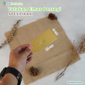 Tatakan Kue Emas Alas Tiramisu Cheese Cake Mini Slice Cake Board isi 100 pcs