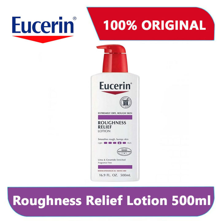 EUCERIN Roughness Relief Lotion 500ml for Extremely Dry,Smoothes Rough Bumpy Skin, With Urea