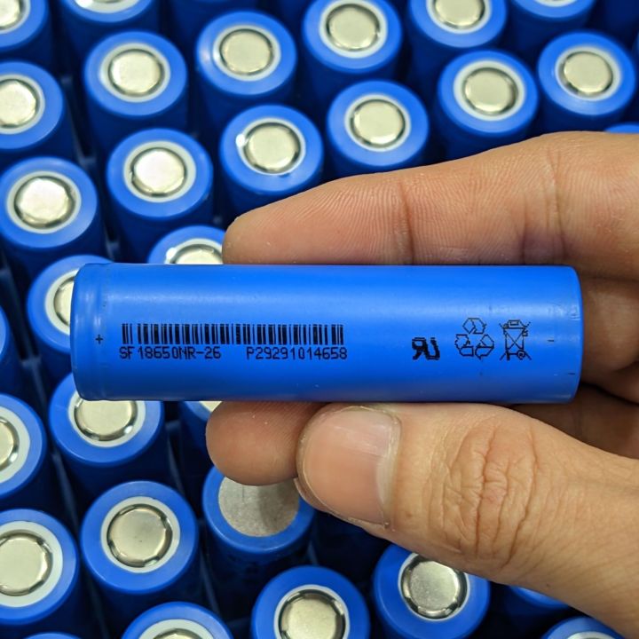 Pin 18650 dung lượng 2600mAh xả 5C-15A - SF18650 26000 mới 100% chính hãng - 18650 SEFU xả 5C
