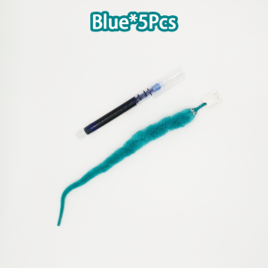 5Pcs Magic Twisty Fuzzy Worm Wiggle Moving Sea Horse Kids Close-Up Street Comedy Magic Tricks Toys Lootbag Filler / Paninda