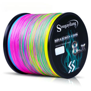 Sougayilang Senar PE Empat Saham 100M Sembilan Saham 300M 500M 1000M Senar Pancing Super Kuat Anti Kriting Dan Kuat Memancing Baris Kuat Dikepang Pancing Multifilament Tahan Lama Memancing Line