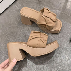 JEIKY Korean Wedges Sandals For Women With Thick Sole For Any Occasion Perfect Gift 7CM #SS90