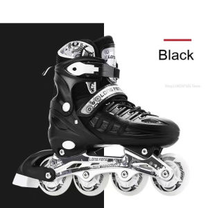 Inline Skates Shoes For Kids Roller Skates Flash Wheel Adjustable Adult Roller Skating Shoes Roller Sneaker