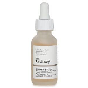 The Ordinary Alpha Arbutin 2% + HA Serum 30ml – Brighten Fade Dark Spots & Hydrate with Targeted Tyrosinase Inhibition