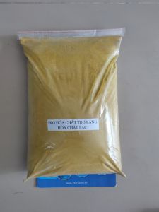 Hóa chất trợ lắng nước bể bơi nước thải thủy sản - 5Kg Trợ lắng PAC taọ bông lắng cặn chất bẩn