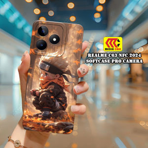 Case Hp REALME C63 NFC Terbaru 2024 Motif NARUTO Casing Silikon Skin Softcase TPU Pro Camera